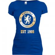 Женская удлиненная футболка Chelsea 1905