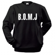 Свитшот с логотипом B O M J