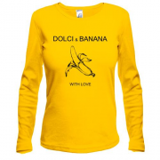 Лонгслив с логотипом Dolci Banana