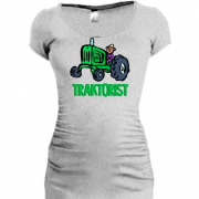 Подовжена футболка для тракториста