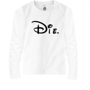 Детская футболка с длинным рукавом Die (Mickey Style)