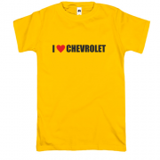 Футболка I love Chevrolet
