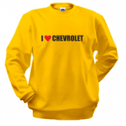 Світшот I love Chevrolet