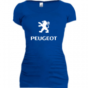Женская удлиненная футболка Peugeot