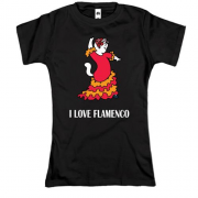Футболка i love flamenco
