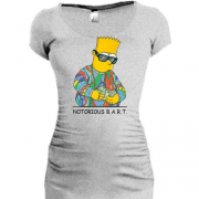 Подовжена футболка з модним Бартом Сімпсоном (Notorious Bart)