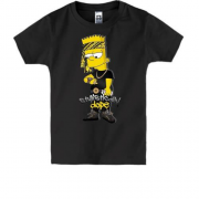 Детская футболка с Бартом Симпсоном (Dope)
