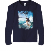 Детская футболка с длинным рукавом Surfer