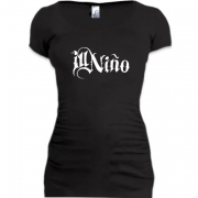 Женская удлиненная футболка Ill Nino