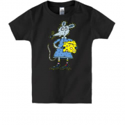 Дитяча футболка с крысой и сыром