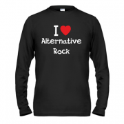 Лонгслив I love alternative ROCK