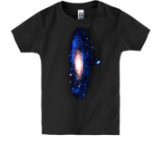 Детская футболка со звездной галактикой