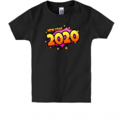 Дитяча футболка з написом "New Year 2020"