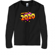 Детская футболка с длинным рукавом с надписью "New Year 2020"