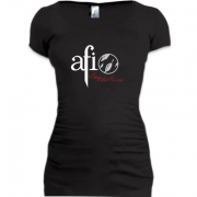 Женская удлиненная футболка AFI 2