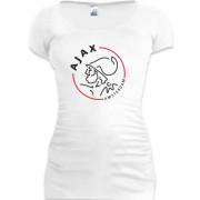 Женская удлиненная футболка Ajax