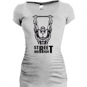Женская удлиненная футболка Street Workout K