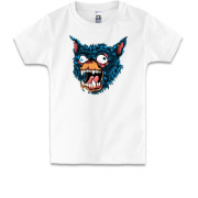 Детская футболка с бешеной собакой