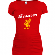 Женская удлиненная футболка Скаузер