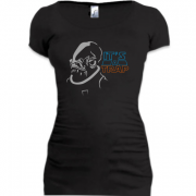 Женская удлиненная футболка Адмирал Акбар