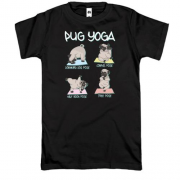 Футболка Pug Yoga Мопс Йога