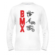 Чоловічий лонгслів з написом BMX