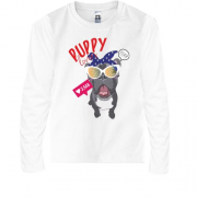 Детская футболка с длинным рукавом Puppy Lovers