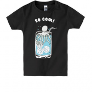 Дитяча футболка з восьминогом і написом So cool