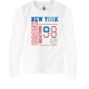 Детская футболка с длинным рукавом New York 98