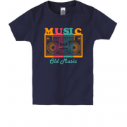 Детская футболка Old music