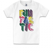 Детская футболка с надписью Funtastik
