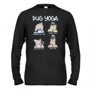 Лонгслив Pug Yoga Мопс Йога