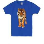 Дитяча футболка з здивованим тигром