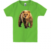 Детская футболка с медведем