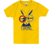 Детская футболка Loading Кролик