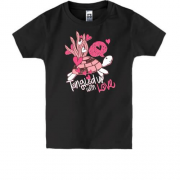 Детская футболка Love Черепаха