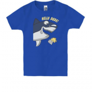 Дитяча футболка Hello Dude Акула