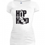 Подовжена футболка I love Hip Hop