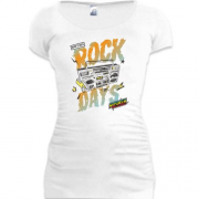 Подовжена футболка Rock Days Бум бокс