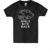 Дитяча футболка Girls bite back Дівчатка кусають у відповідь