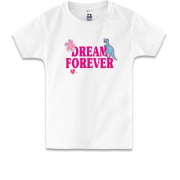 Детская футболка Dream forever Динозавр