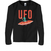 Детская футболка с длинным рукавом UFO НЛО