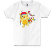 Детская футболка Fisher Cat Кот - рыбак
