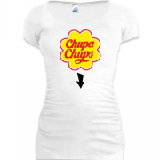 Подовжена футболка 18+  Chupa Chups