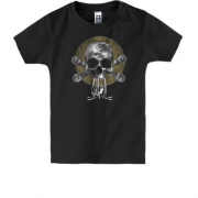 Детская футболка Череп и кости