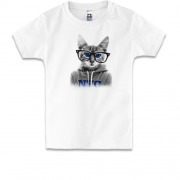 Дитяча футболка Smart Cat Умный кот