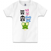 Дитяча футболка Baby Animals Тваринки
