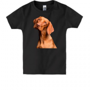 Детская футболка с гончей собакой
