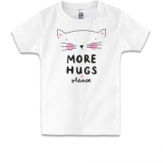 Дитяча футболка More hugs