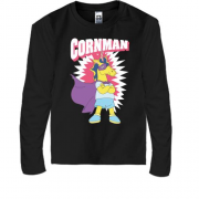 Детская футболка с длинным рукавом CornMan
